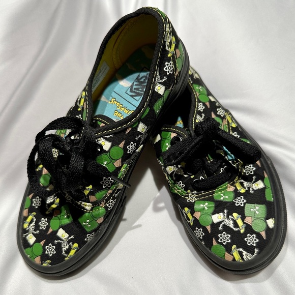The Simpsons X Vans Toxic Waste Skeleton Bart - Picture 5 of 7
